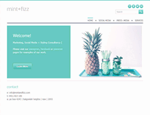 Tablet Screenshot of mintandfizz.com